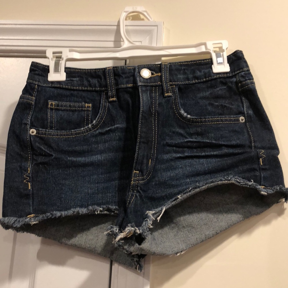 COPY - Mossimo Ladies High Rise Frayed Jean Short…